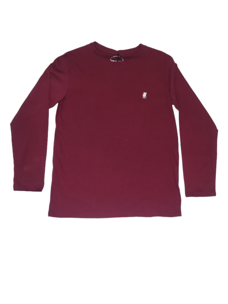 Burgundy sweatshirt