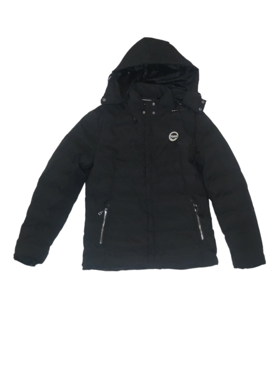 Black winter jacket