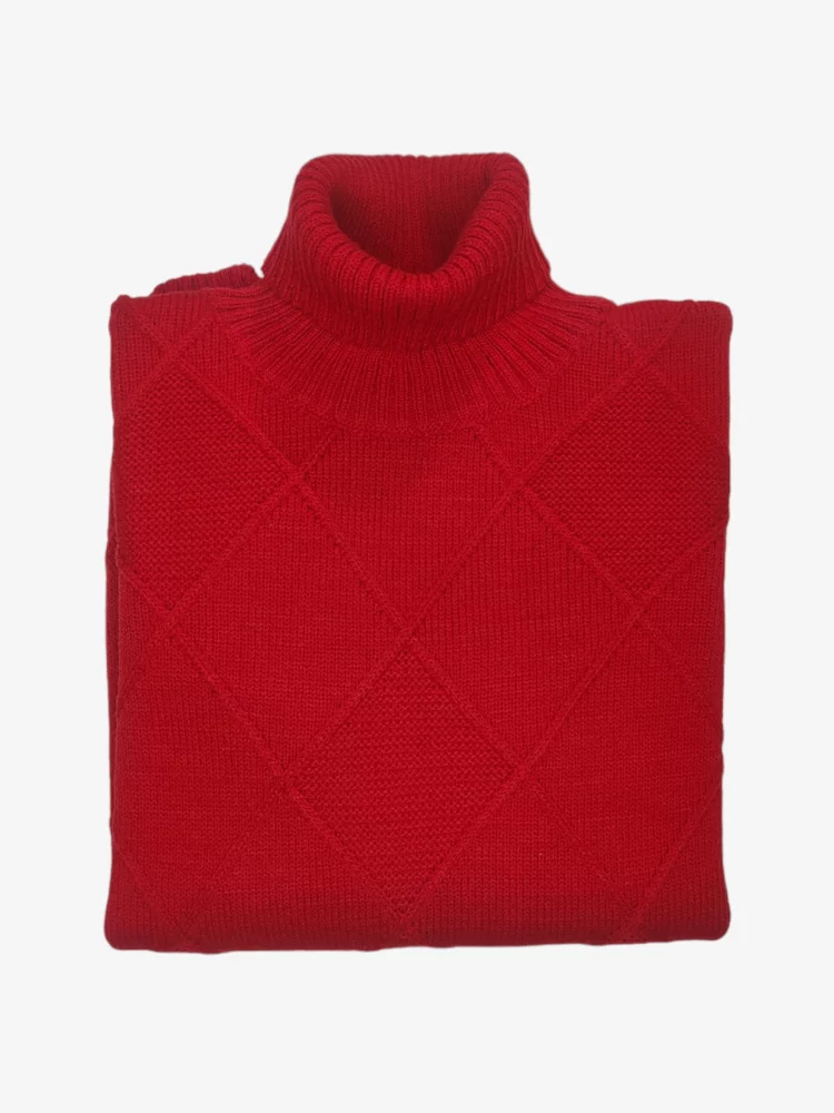 solerio-mens-knitwear-thick-knitted-wool-long-sleeve-turtleneck-red