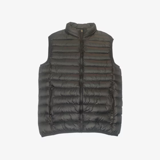 solerio-mens-gilet-puffy-black-front-view