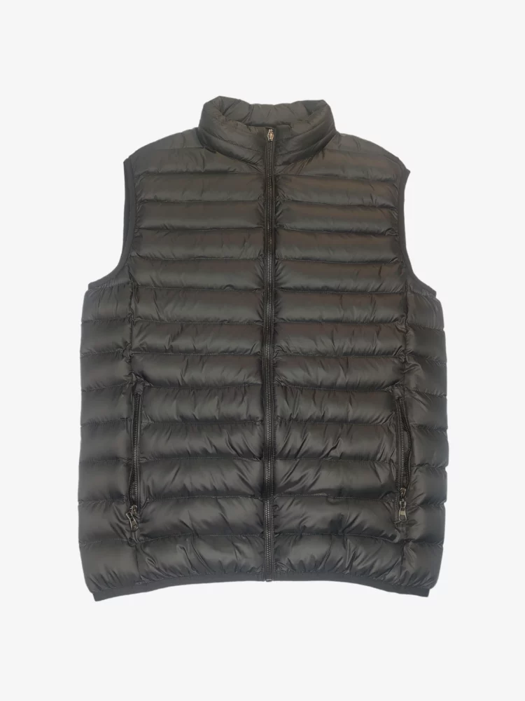 solerio-mens-gilet-puffy-black-front-view