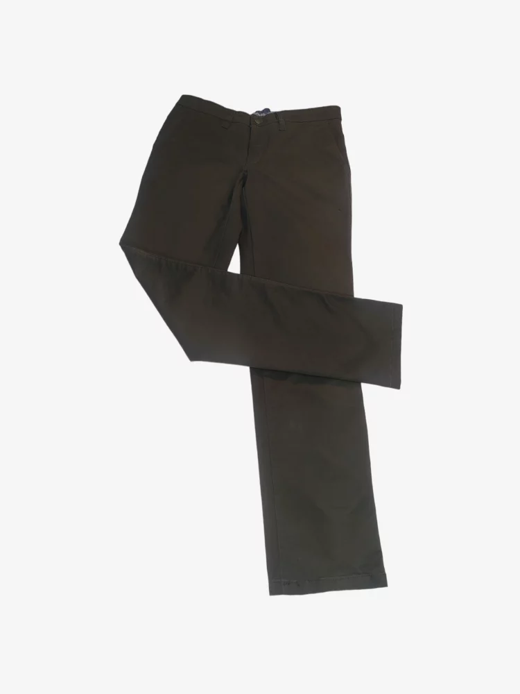 Dark-brown winter dress trousers