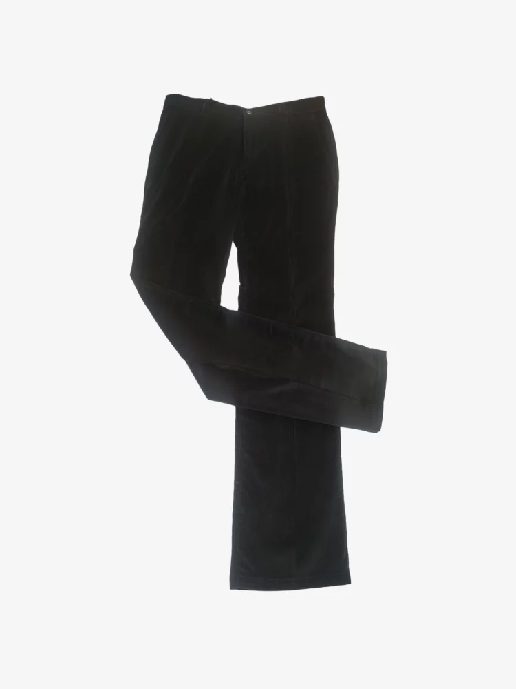 Black Corduroy winter dress trousers