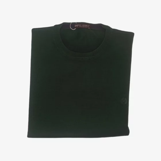 solerio-mens-knitwear-thin-knitted-wool-long-sleeve-dark-green