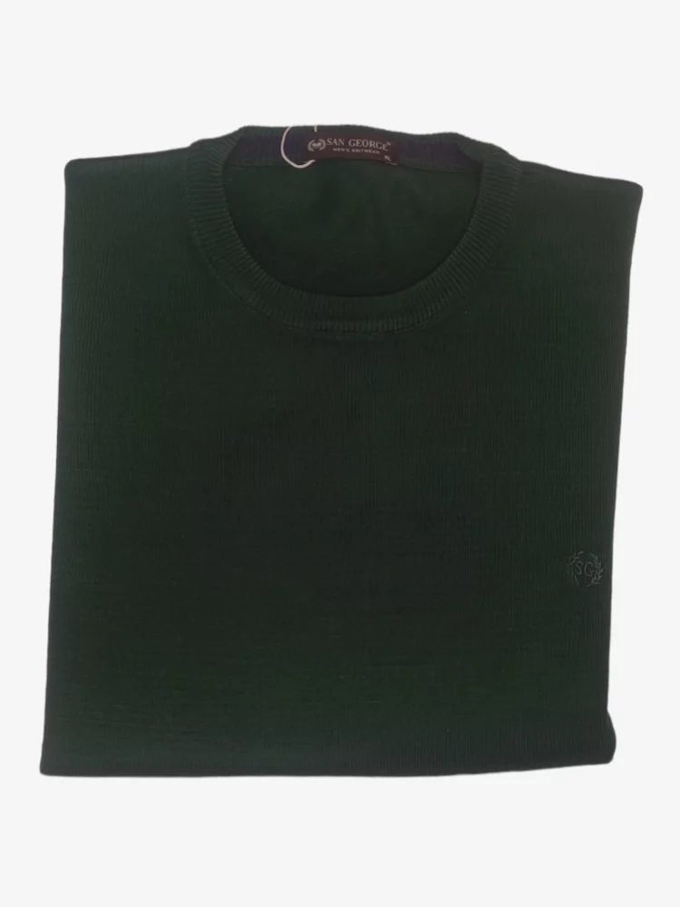 solerio-mens-knitwear-thin-knitted-wool-long-sleeve-dark-green